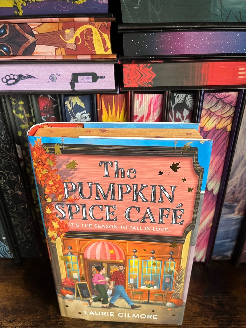 The Pumpkin Spice Cafe by Laurie Gilmore Deluxe Hardcover